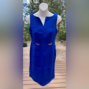 Size 00P Blue Dress